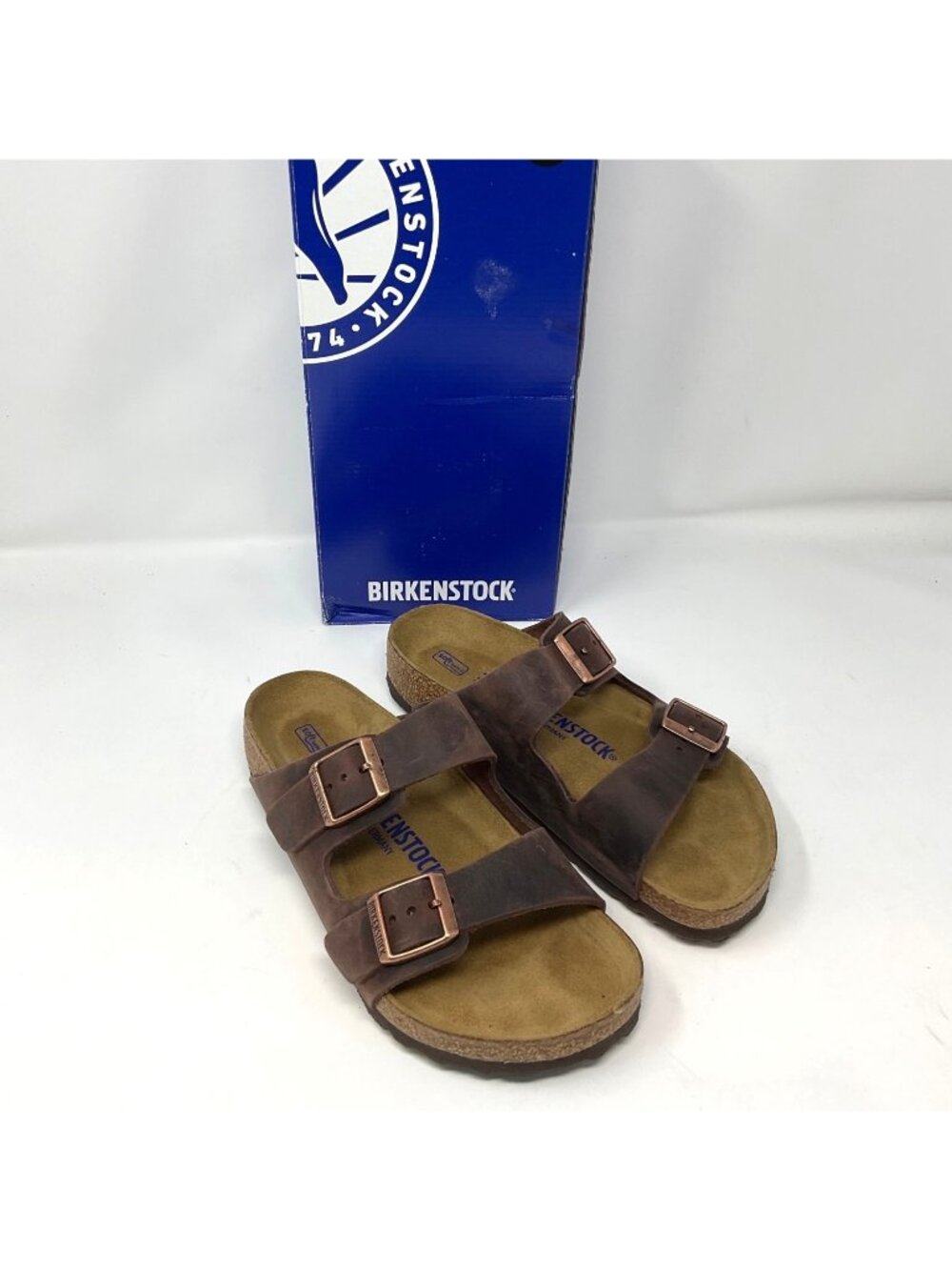 Birkenstock Arizona Soft Footbed Women's Sandals Habana Oiled Leather Size 5